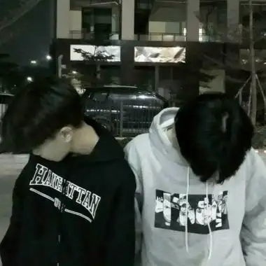 基头高清双人 兄弟情深的基头高清双人一左一右_男生头像_美头网