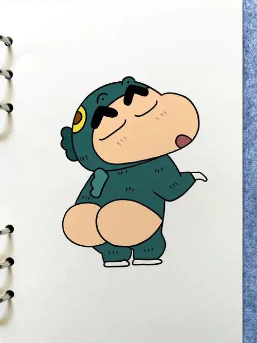 蜡笔小新(含步骤)