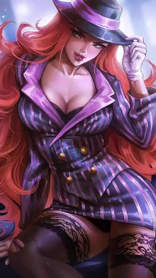 英雄联盟赏金猎人女枪好运姐莎拉miss fortune手机壁纸图片集(6)