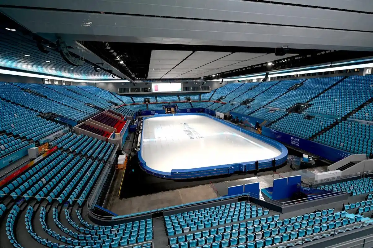 走进首都体育馆测试活动正式开始短道和花滑在同一场馆举行