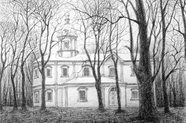 房子素描图集图片儿童素描少儿图库中国儿童