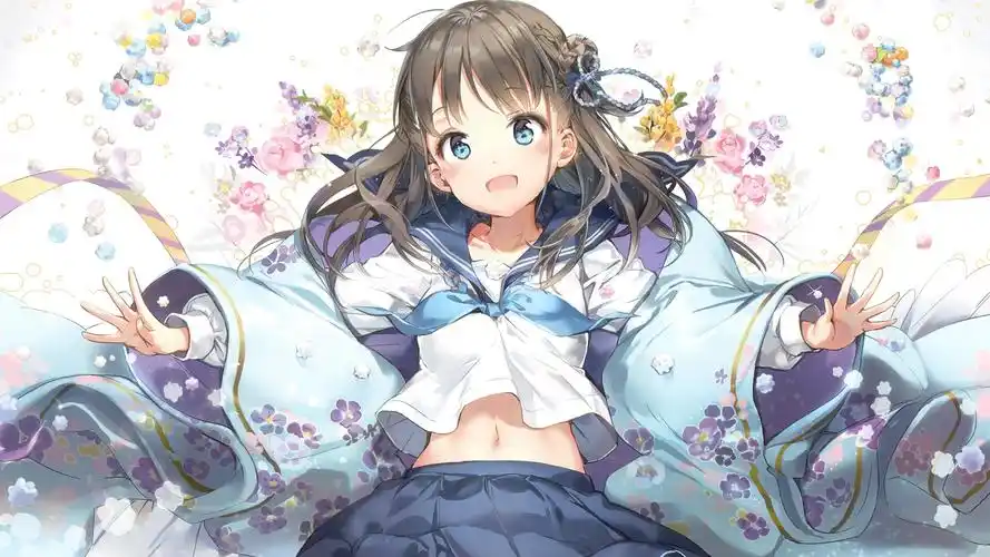 卡通人物 少女 二次元 动漫卡通壁纸(动漫静态壁纸) - 静态壁纸下载 -