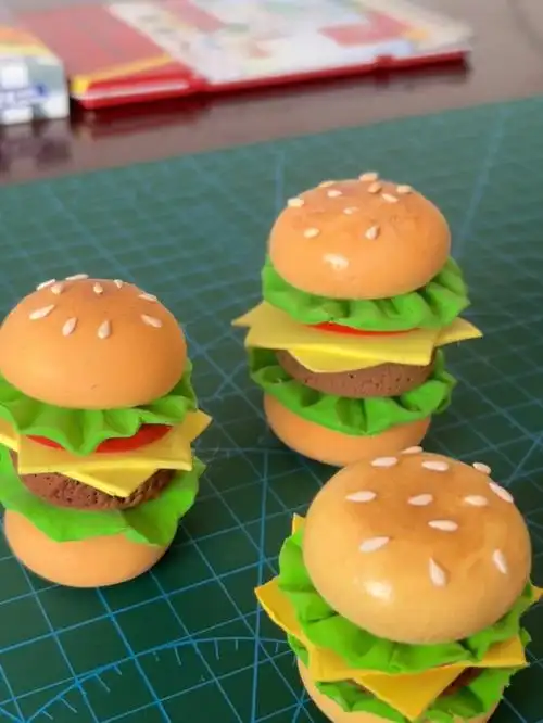 超轻粘土学习记录汉堡包