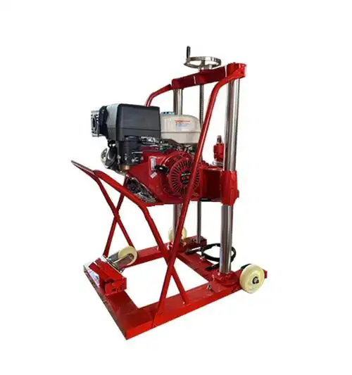 hz20型混凝土钻孔取芯机水泥沥青汽柴油取样机公路路面电动钻孔机