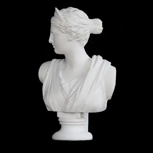 金辉腾 50cm罗马妇人石膏像 美术素描人物头像绘画课教具静物模型摆件