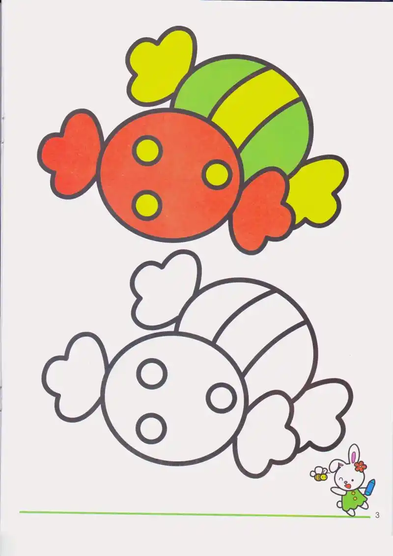 幼儿园美工区涂色素材 #幼儿园简笔画 #幼儿园环创 #幼儿 - 抖音