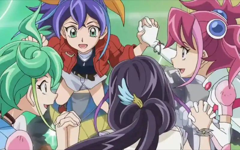 历代动漫女游戏王