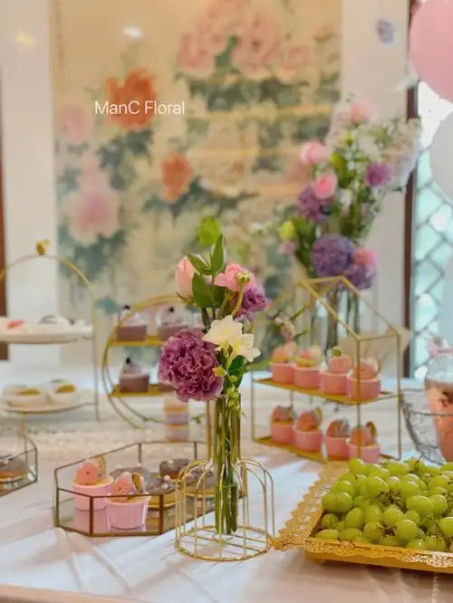 甜品台布置分享