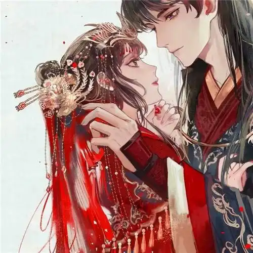 古装情侣头像一男一女图片_情侣动漫头像_头像屋