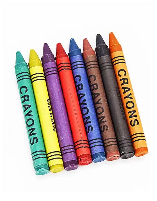 儿童蜡笔卡通油画棒8色12色24色绘画套装美术画笔彩色涂鸦蜡笔