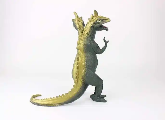 软胶发声恐龙模型双头怪兽模型玩具 仿真双头恐龙玩具批发
