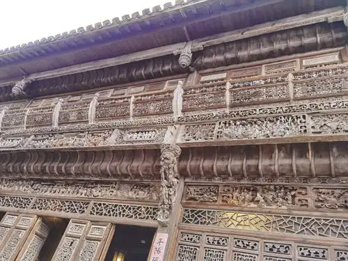 徽派建筑精美雕刻