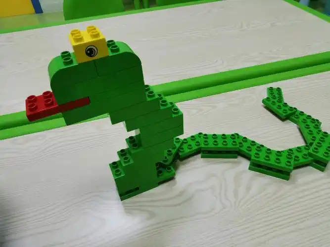 乐高大颗粒十二生肖蛇