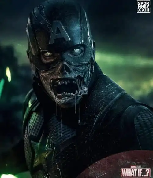 丧尸真人版美国队长新鲜出炉