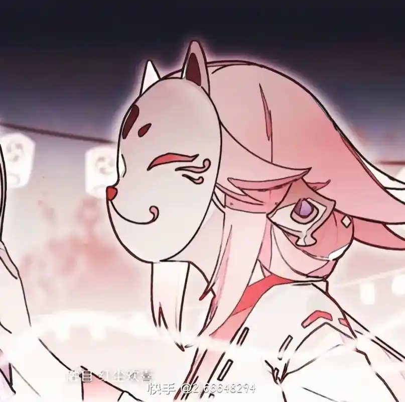 (7261516172)#手绘#画渣日常 #狐狸面具 - 抖音