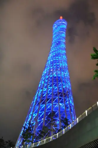 广州塔 小蛮腰 珠江夜