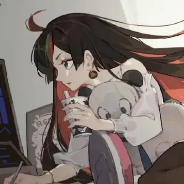 ins风高级质感高冷漫画女生头像