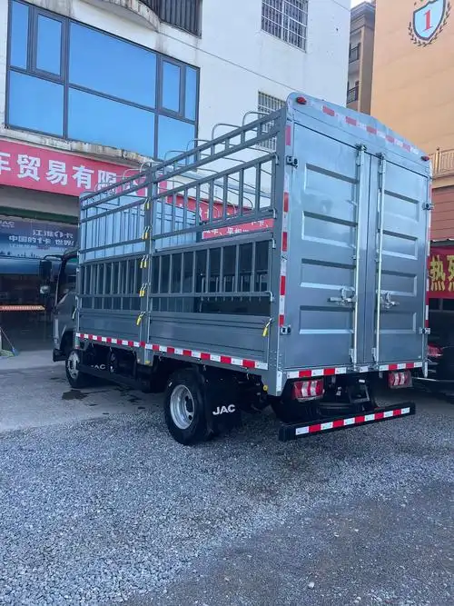 江淮高端轻卡n6单排4.2米高栏车,配置豪华驾乘舒适,价格不 - 抖音