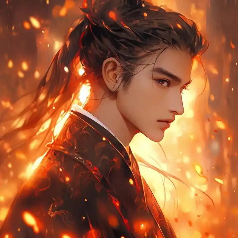 高冷气质古风武侠动漫男生头像.#二次元头像 #动漫男生头像  - 抖音