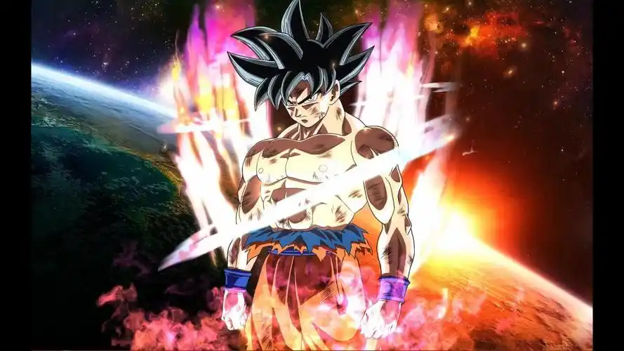 不完全体白神自在极易功孙悟空竟然吊打最强赛亚人布罗利_哔哩哔哩