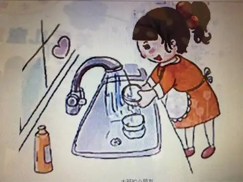 可以帮忙扫扫地,拖拖地                                洗洗碗