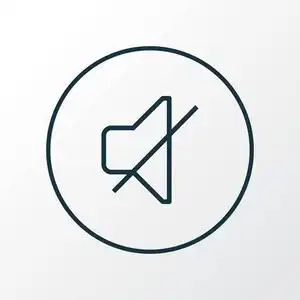 在白色背景上的线性模式, eps 10年轻漂亮的女孩全身示意 "保持安静"