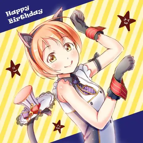 生日快乐lovelive星空凛生诞祭2016