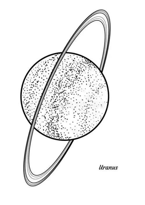 天王星简笔画天王星简笔画动漫天王星简笔画动漫