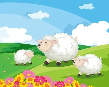 羊妈妈卡通图片