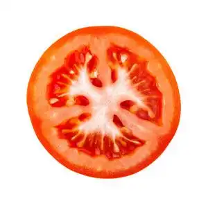 番茄切片背景图片