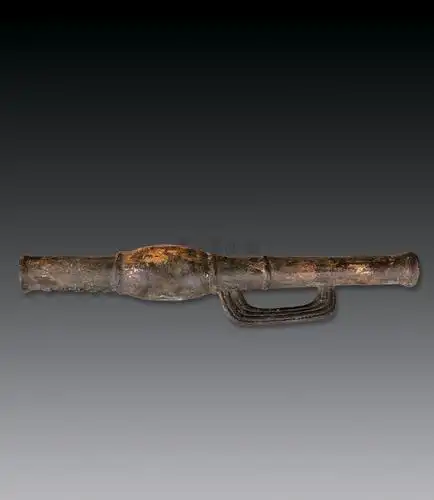 2622 元 铜鎏金火铳