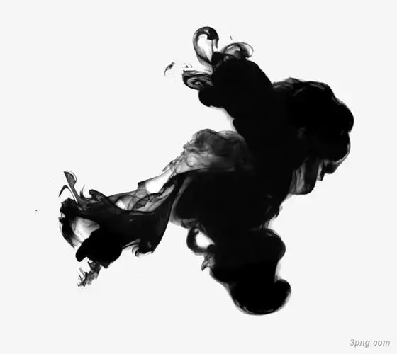中国风水墨飘逸墨水效果