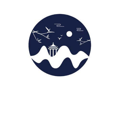 logo高雅背景-高雅蓝色logo设计背景图片-图司机