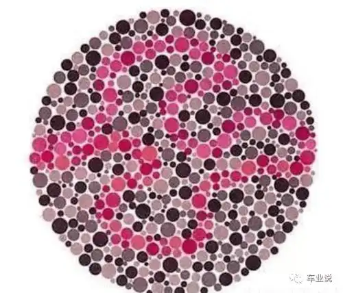车管所提醒考驾照的五张色盲图第五张看不到数字才正常看到了才有问题