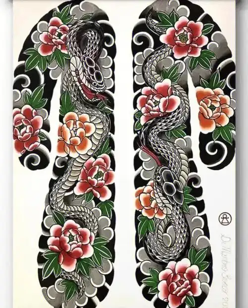 传统纹身  #重庆纹身  #日式老传统纹身  #开衫纹身  #纹身