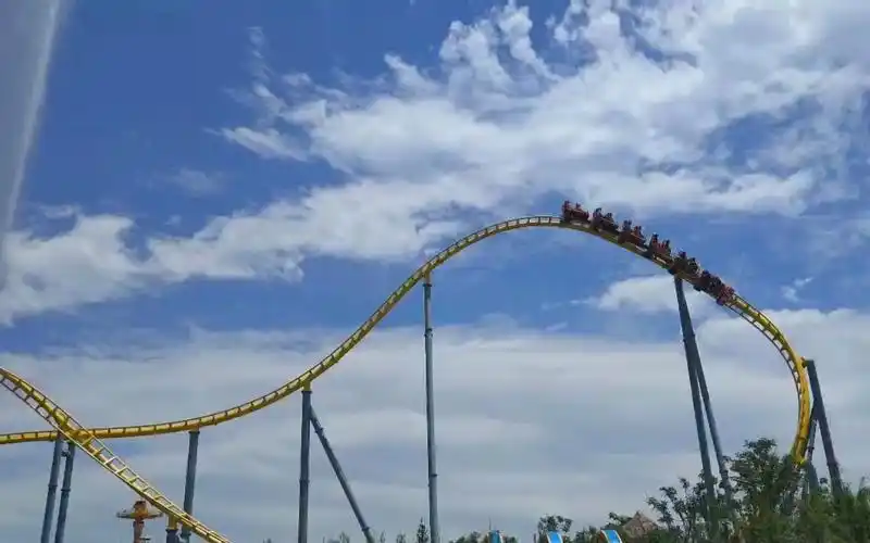 vlog 14. 江苏徐州方特乐园过山车实拍,刺激!