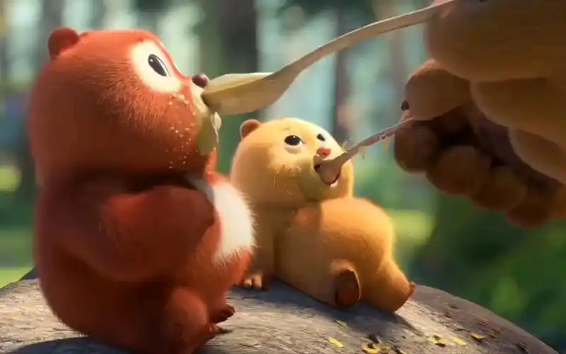 这两头的熊也曾是00后的青春啊!