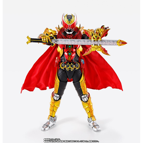万代 shf 假面骑士 蒙面超人 真骨雕 kiva 月骑 魔皇形态可动手办