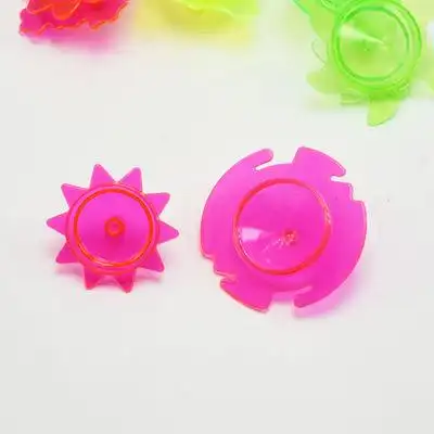 传统怀旧儿童玩具塑料双层手转地转拧拧扭蛋玩具陀螺