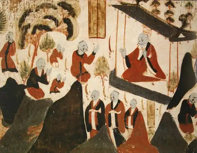 【敦煌石窟】北周-428窟【3】东壁故事画:萨埵太子舍身饲虎,须达拏