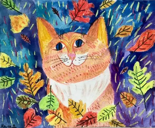 儿童画##创意水粉画