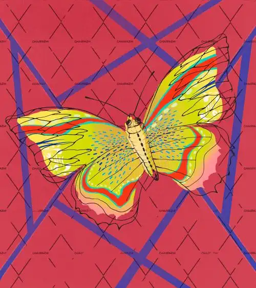 插画蝴蝶03