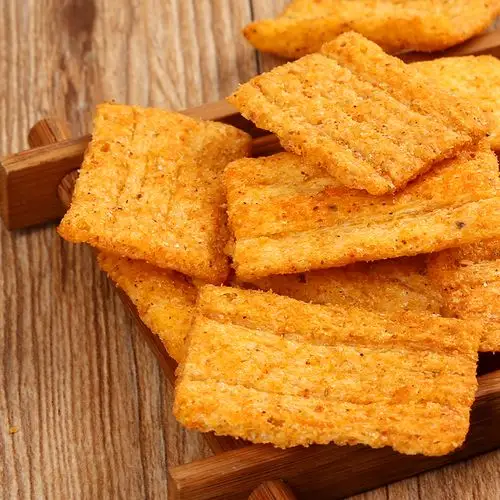 玉米锅巴散装怀旧小吃零食老式安徽特产手工膨化食品