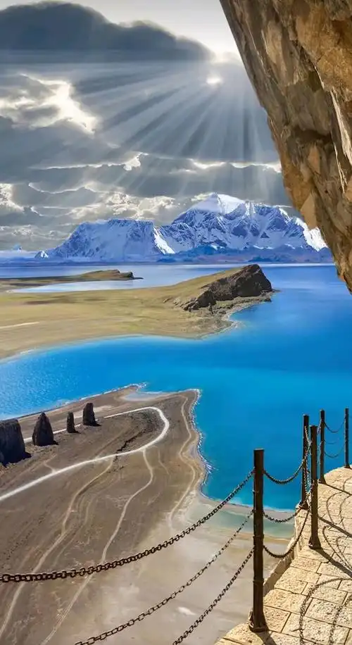 领略纳木错的风光