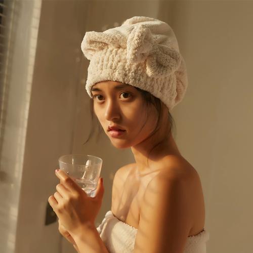 干发帽女超强吸水速干男女包头巾洗头擦头发毛巾可爱韩国加厚浴帽