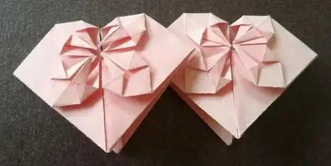 纸叠心折纸步骤图 手工折纸大全-蒲城教育文学网