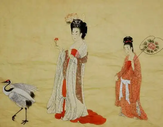 组图不看大头看全身各版武则天华美服饰赏析