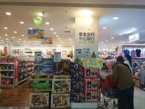 玩具堆头单独陈列