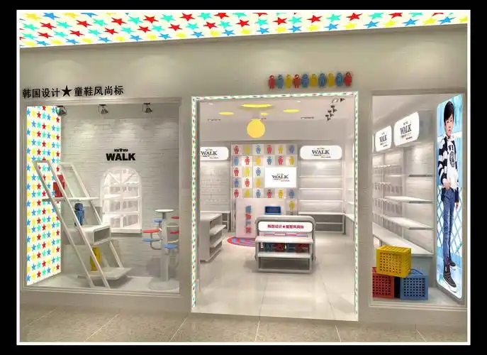 童装加盟网 知名品牌 童鞋品牌 酷酷沃可 酷酷沃可终端形象设计图2
