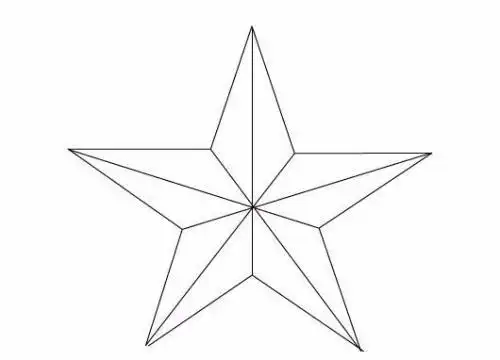 简笔画五角星怎么画